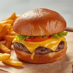 Cheeseburger & Fries