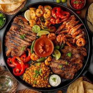 FAJITA PLATTER (MAKE YOUR OWN TACOS)