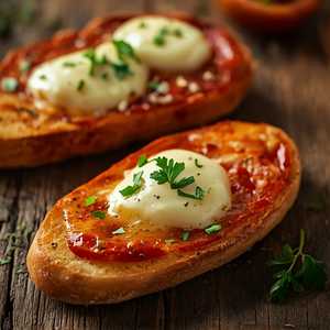 Garlic Bread Parmigiana