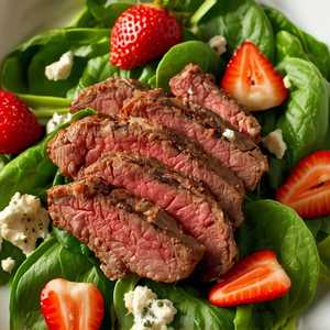 Steak & Spinach Salad