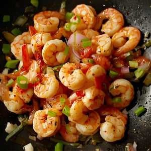 Scallion Shrimp