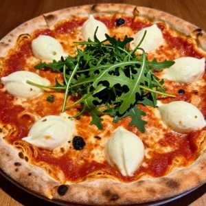 Pizza Margherita con Rucola