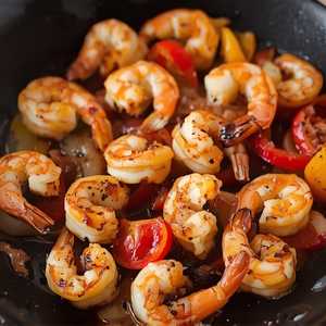 Shrimp Fajitas LN