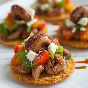 Tostaditas de Pulpo