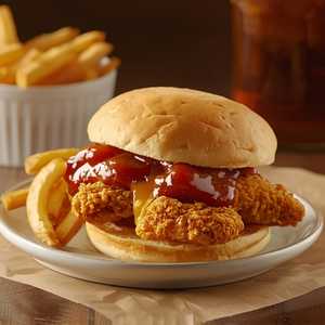 Honey BBQ Chicken Strip Sandwich Whatameal®