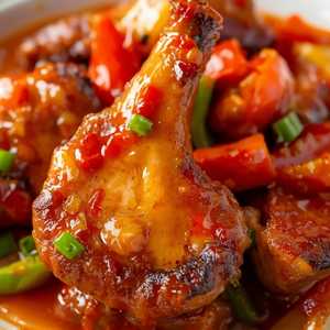 Sweet & Sour Pork Chop