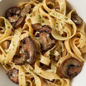 Fettuccine con Funghi