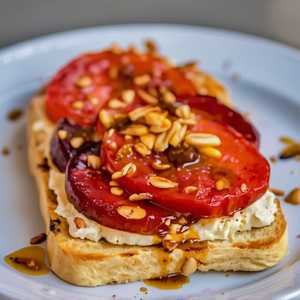 Beets & Goat Cheese Toast