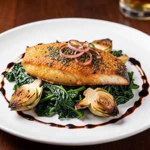 Herb Roasted Atlantic Black Bass