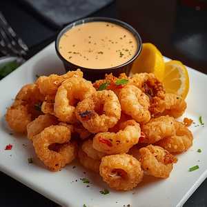 Two-Pepper Crispy Calamari