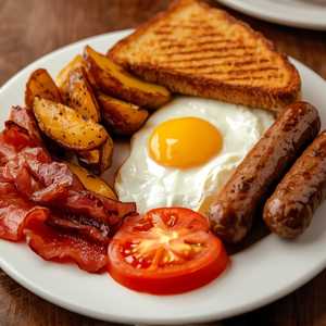 TPC breakfast plate