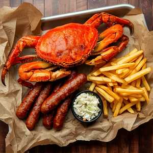 1/2 lb Smoked Snow Crab