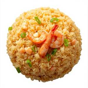 A-Ma's Ginger Shrimp Fried Rice
