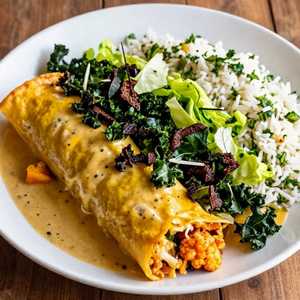 Enchiladas Rancheras - Vegan