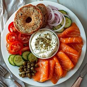 Smoked Salmon Plate