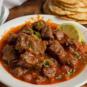 Bisteck En Salsa Ranchero