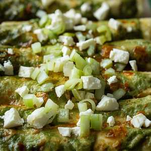 Enchiladas Positanas Verdes