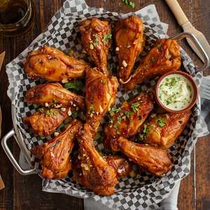 10 Pcs Whole Wing Dinner