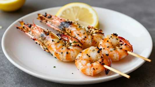 3 Grilled Shrimp