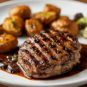 Grilled Lion's Mane Steak