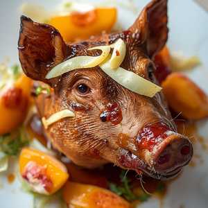Riverdog Farm Pig Head