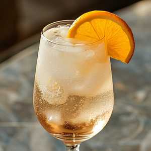 Peach Elderflower Spritz
