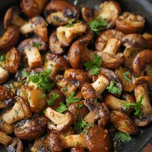 Sautéed Local Mushrooms