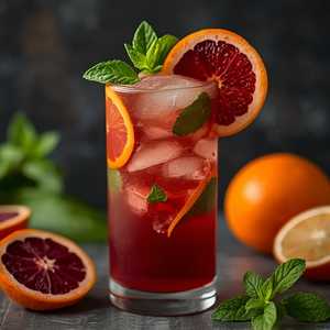 Blood Orange Mojito
