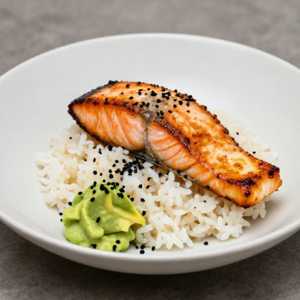 Miso Salmon Tataki