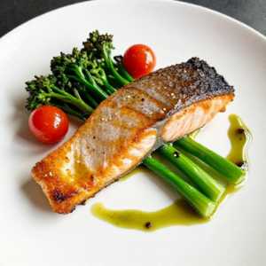 Maple Rubbed Salmon*