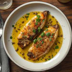 Blackened Rubbed Bronzino