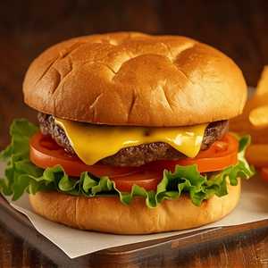 * Cheeseburger