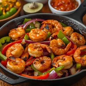 Shrimp Fajitas (Single)