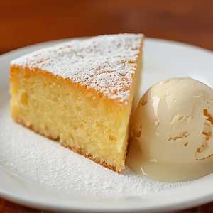 Warm Vanilla Butter Cake