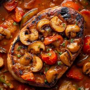 GRILLED PORK CACCIATORE (GF)