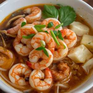 Shrimp Noodle Soup