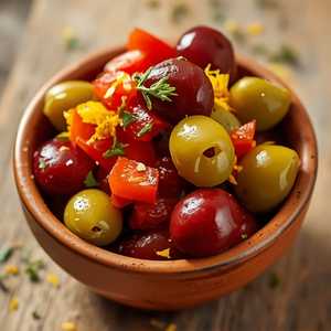 Marinated Olives & Giardiniera