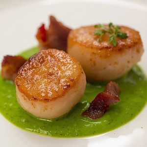 Pan-Seared Scallops*
