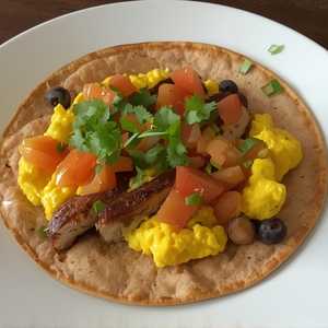 Chicken Breakfast Taco