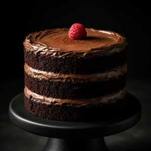 9\" 3-Layer Chocolate Cake