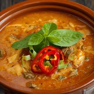 Panang Curry With Shrimp