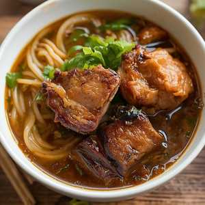 Marinated Pork Feet Noodle Soup