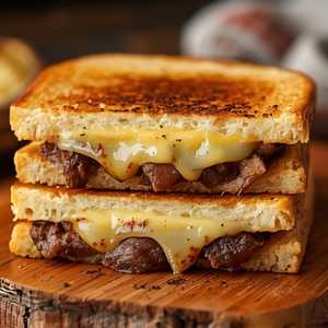 Braised Duck Grilled Cheese