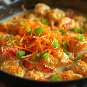 Creamy Spicy Crab
