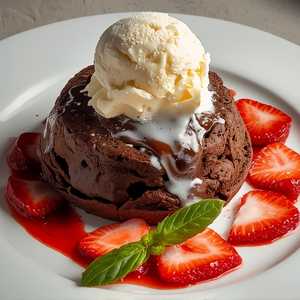 Warm Chocolate Torte