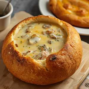 Boudin Sourdough Breadbowl - Traditional Clam Chowder