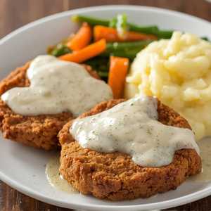 Country-Fried Steak Dinner