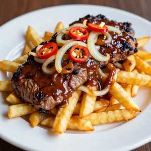 Arrachera (STEAK & FRIES)