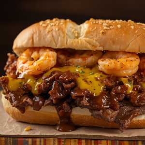 Surf & Turf Po'Boy