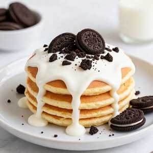 Cookie's & Cream Pancakes